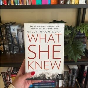 What She Knew by Gilly Macmillan Book